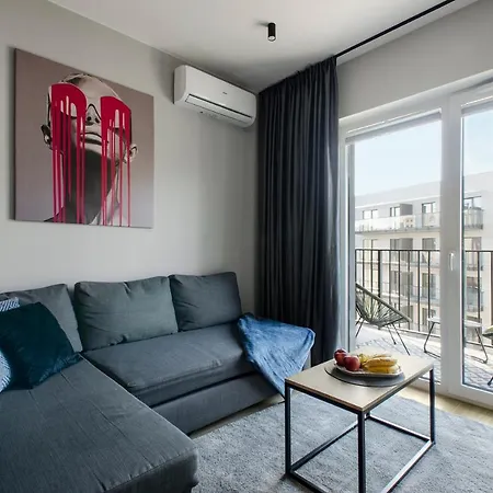 Apartament Manufaktura Centrum Z Klimatyzacją Łódź